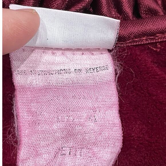 R. Michael Alan Velvet Robe Gown Housecoat Long Sleeves Victorian Edwardian VTG - Picture 5 of 10